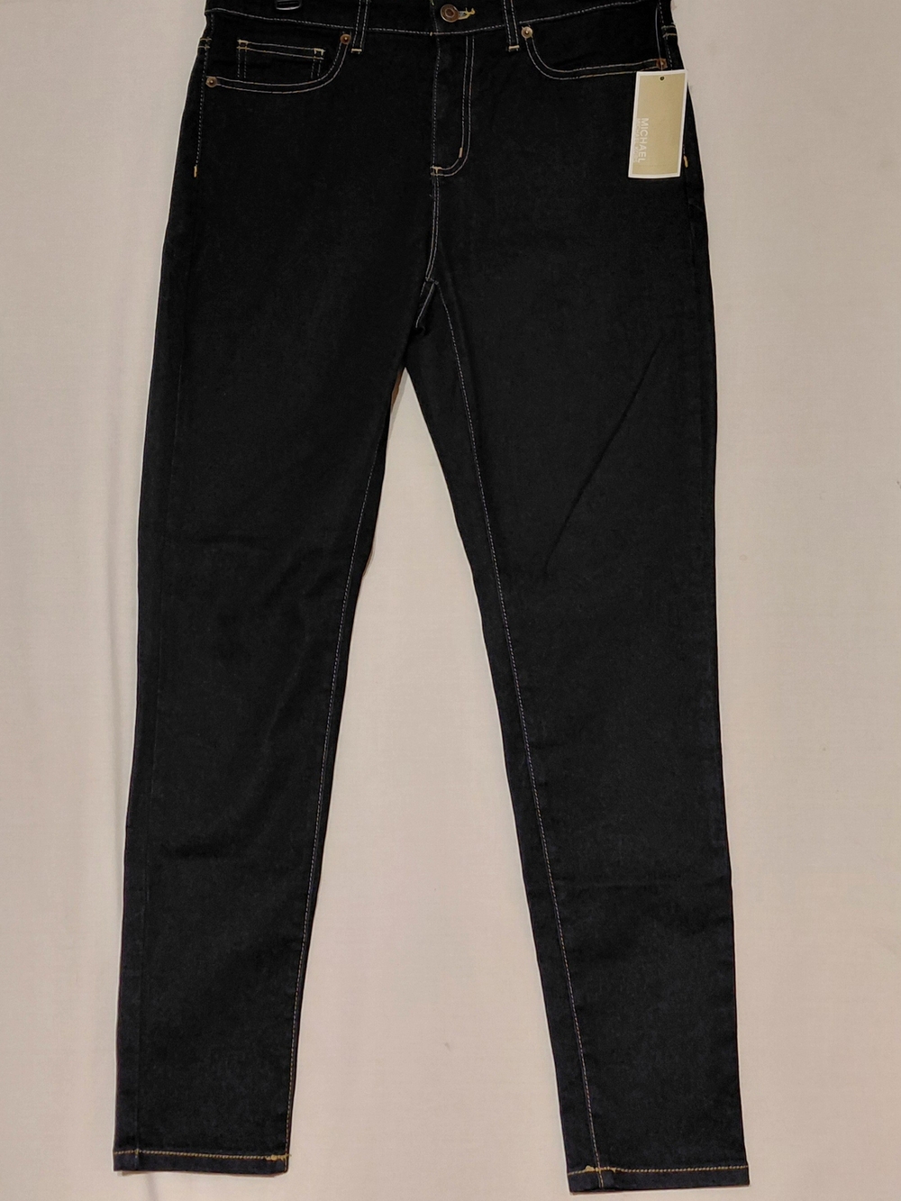 Michael Kors Jeans Women's 10 Dark Blue Izzy Skinny Stretch Denim - NWT $99
